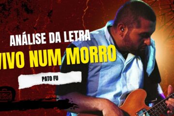letra de vivo num morro