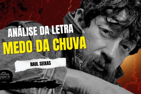análise da letra medo da chuva - raul seixas