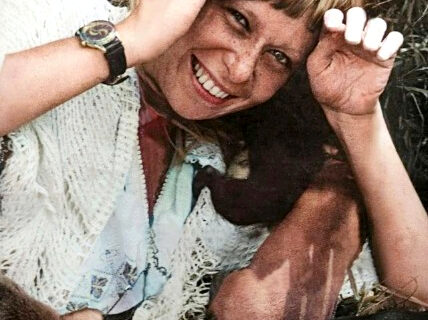Retrato da cantora Rita Lee