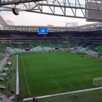 Vista externa do Nubank Parque, estádio em São Paulo onde Jão estreia a turnê Memórias Póstumas