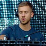Calvin Harris em apresentação ao vivo como DJ, atração do Rock in Rio 2026