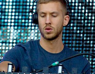 Calvin Harris em apresentação ao vivo como DJ, atração do Rock in Rio 2026