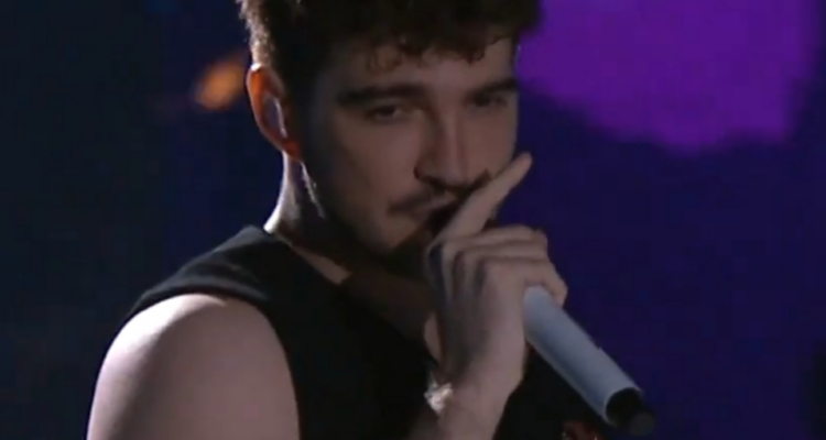 Jão em apresentação no Rock in Rio 2026