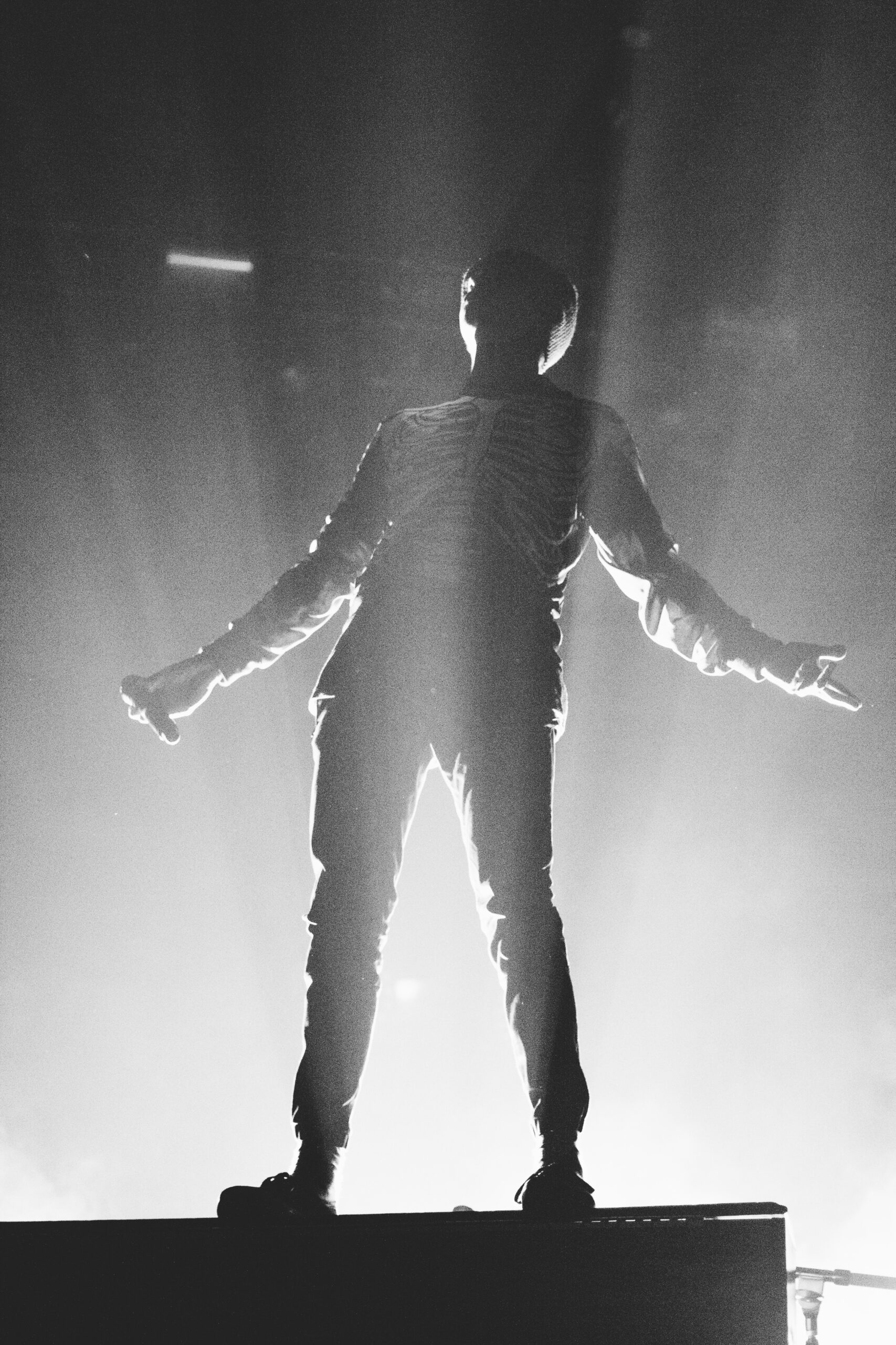 Tyler Joseph, do Twenty One Pilots, em show ao vivo