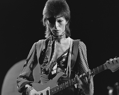 David Bowie no programa TopPop em 1974