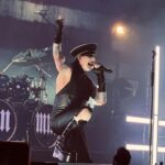 Marilyn Manson em show em 2024
