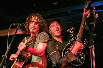 Chris Cornell And Tom Morello Perform Together For The "15 Now" Benefit Show